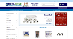 Desktop Screenshot of medimove.co.uk